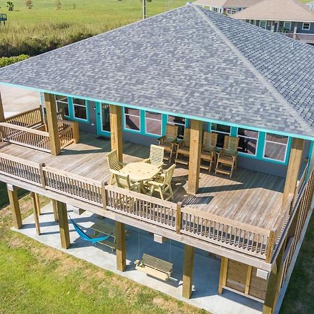 Stylish 4Br Crystal Beach Retreat Walk To Beach Bolivar Peninsula المظهر الخارجي الصورة