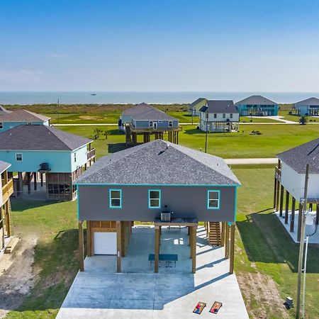 Stylish 4Br Crystal Beach Retreat Walk To Beach Bolivar Peninsula المظهر الخارجي الصورة