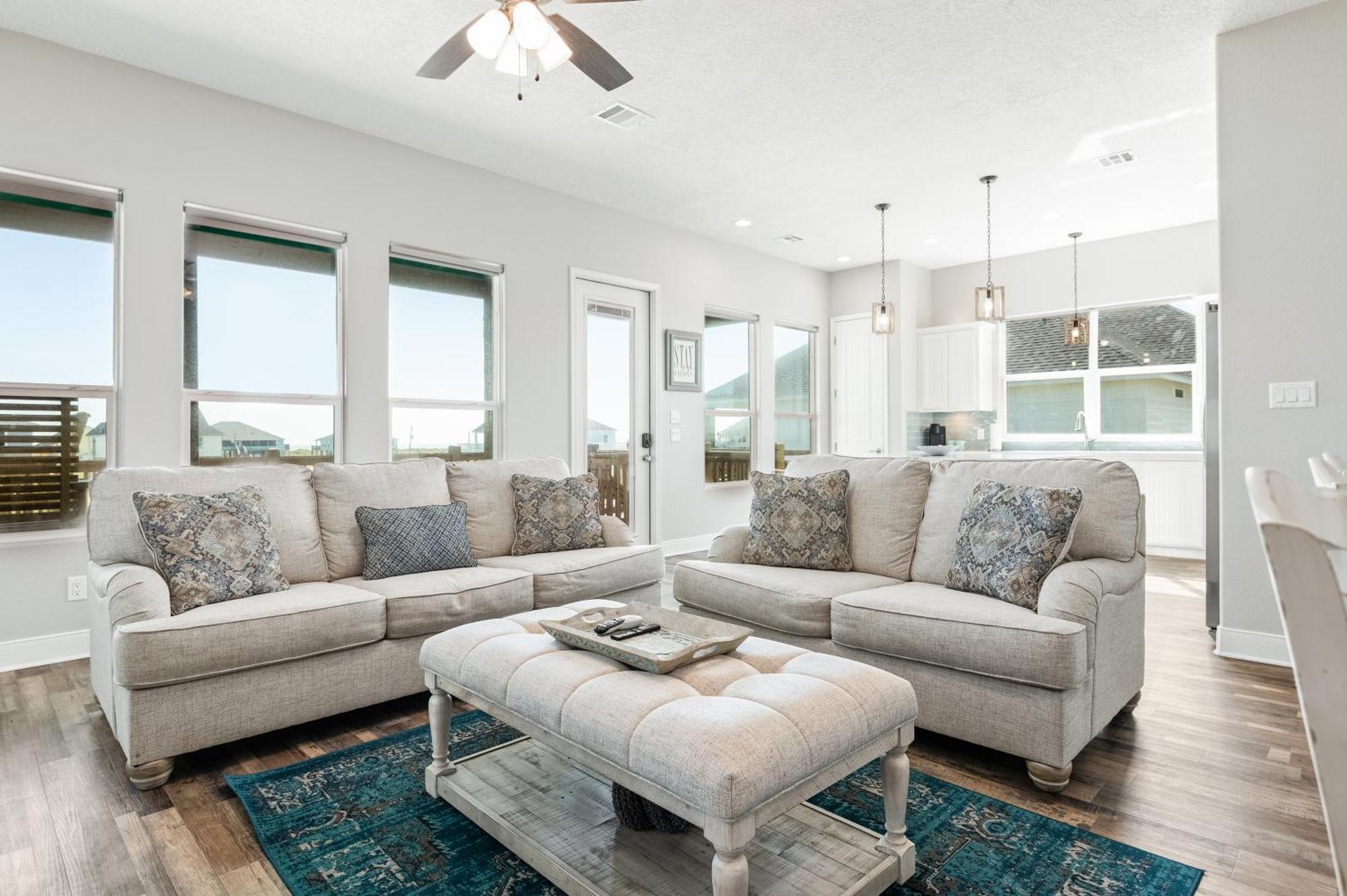 Stylish 4Br Crystal Beach Retreat Walk To Beach Bolivar Peninsula المظهر الخارجي الصورة